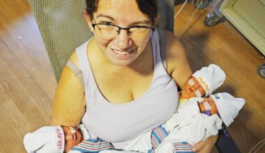 Fra sorg til glede med firlinger etter tapet av datteren