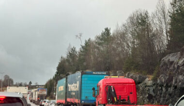 E6 ble stengt i begge retninger - Dagbladet