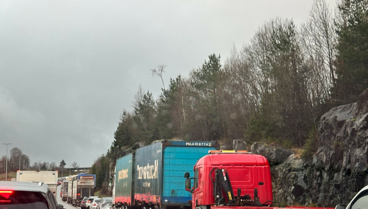 E6 ble stengt i begge retninger - Dagbladet