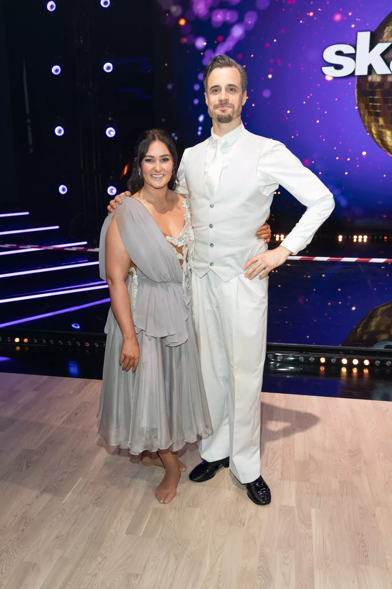 IMPONERER: Rikke og Viggo har imponert både dommere og seere på parketten. Foto: Thomas Andersen / TV 2