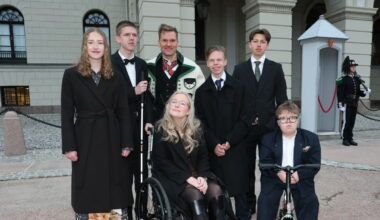 Team Pølsa møter kongen: En ære for ungdommene