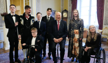 Team Pølsa møter kongen: En ære for ungdommene