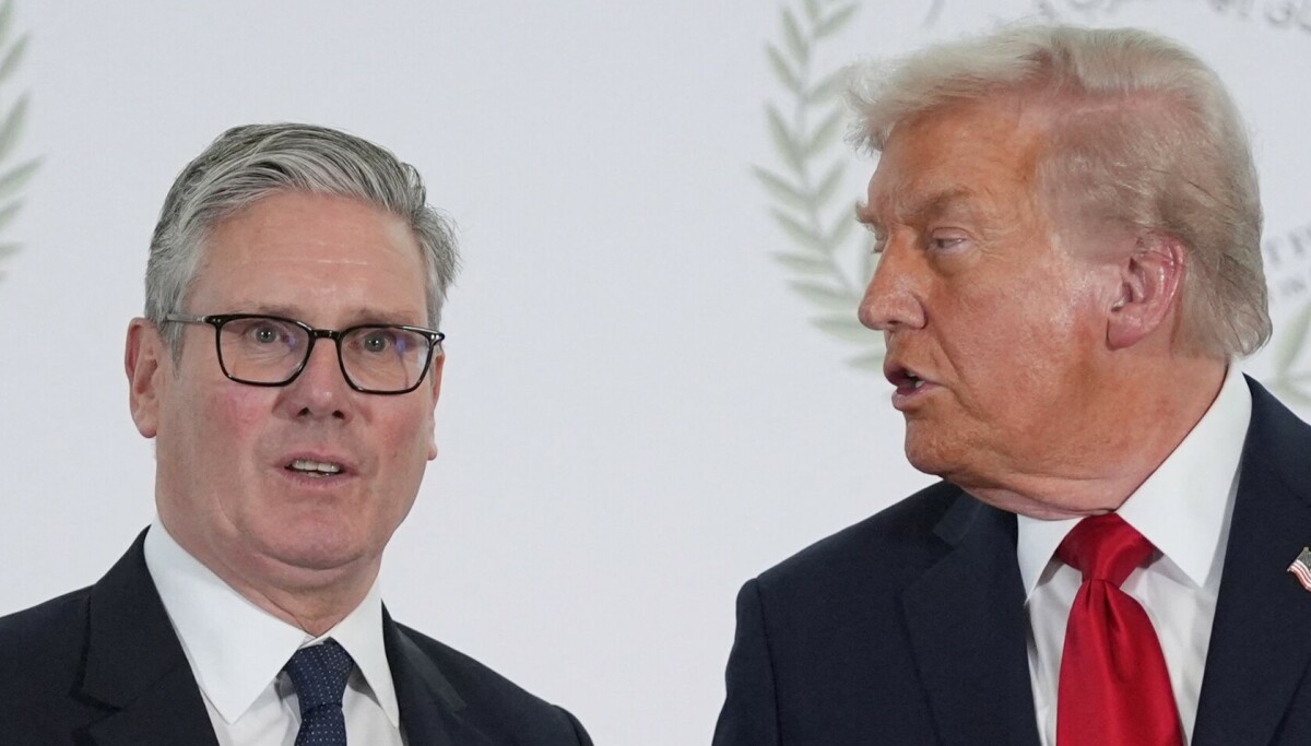 - Han er veldig flau