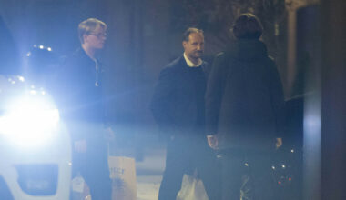 Kronprins Haakon og prins Sverre Magnus i Milano