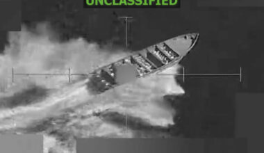 Tre drept da USA angrep påstått smuglerbåt