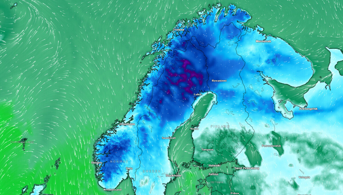 Meteorologene varsler minus 20 og mer snø utover uka