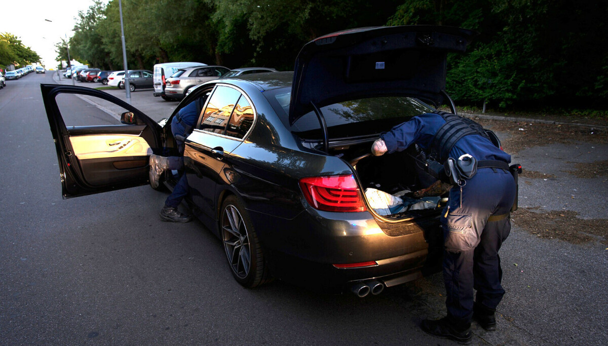 Tyveribande stoppet av politiet