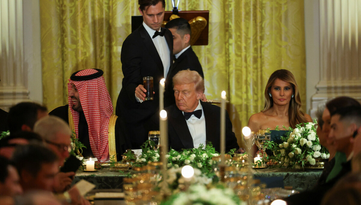 Trump-middag: Hyllet Saudi-prins - Dagbladet