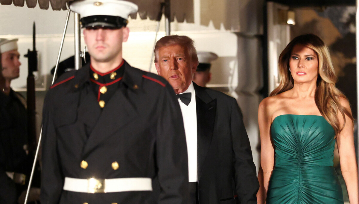 Melania Trumps Elie Saab-kjole får oppmerksomhet