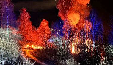Fryktet eksplosjon av garasjebrann - Dagbladet