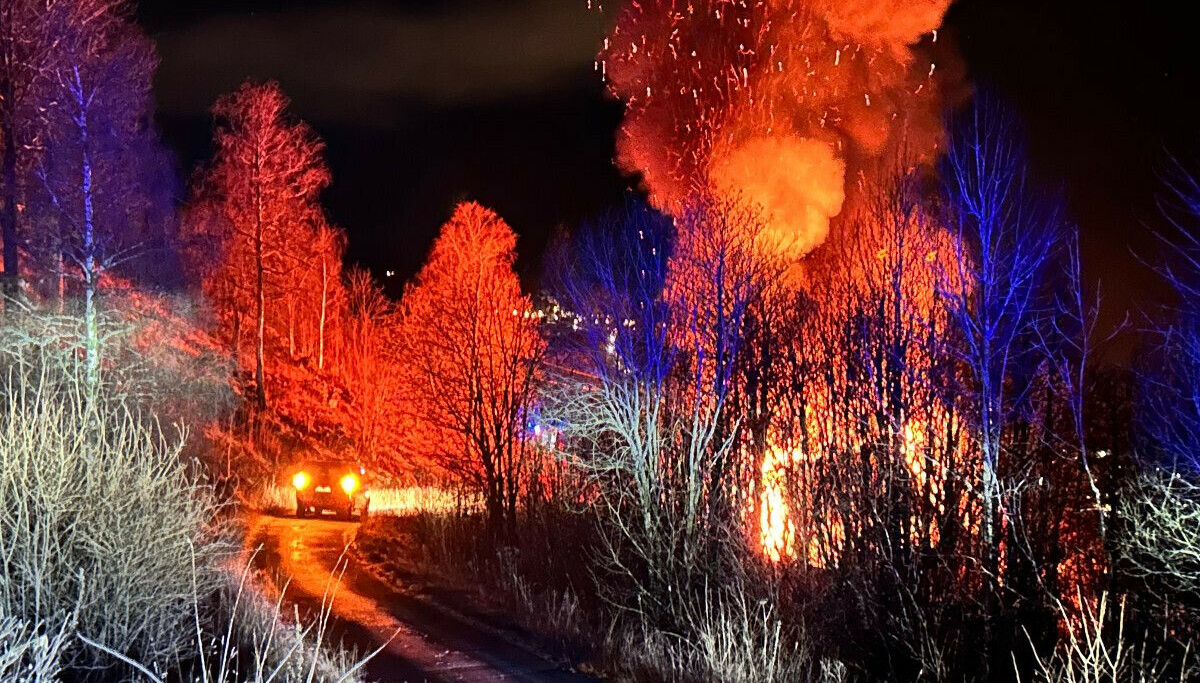 Fryktet eksplosjon av garasjebrann - Dagbladet