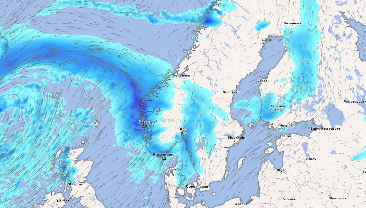 Snur raskt: - Mye nedbør - Dagbladet