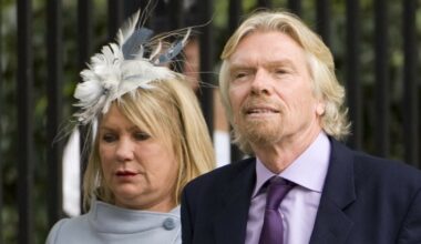 Richard Branson i sorg: Mistet kona Joan Templeman