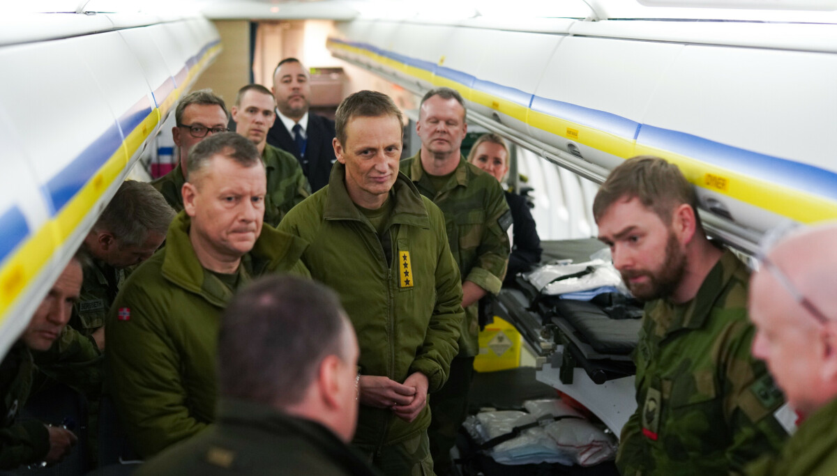 Norge evakuerte 13 pasienter i oppdrag nummer 175