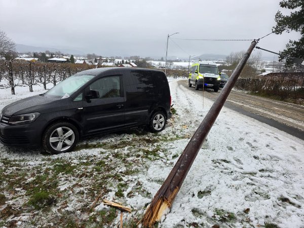 Ulykke, Nøsteveien, Lier