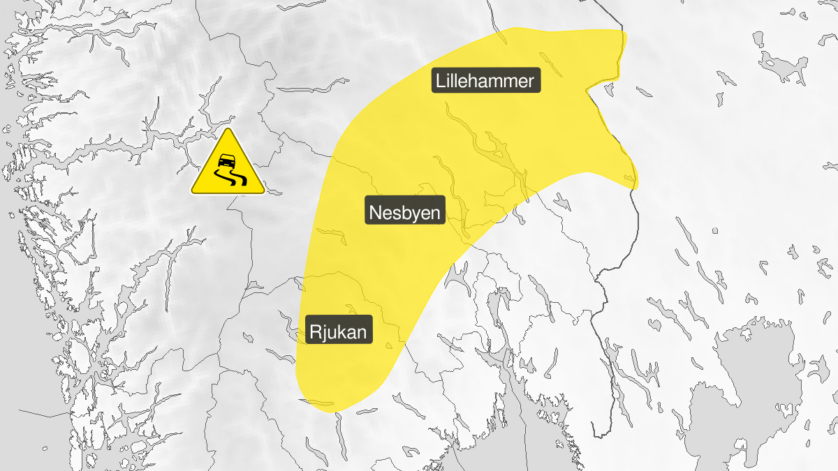 Vær, Hålke | Meteorologene kommer med kraftig advarsel: – Det kan være vanskelige kjøreforhold