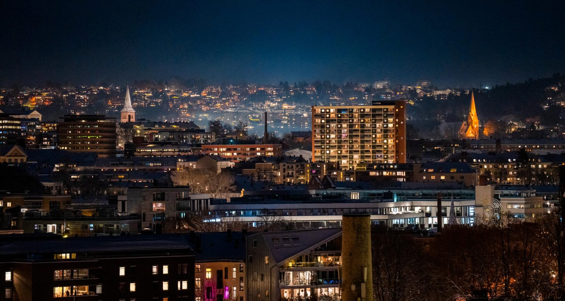 Hendelsen skjedde på Enerhaugen på Tøyen sentralt i Oslo. Arkivbilde.