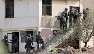 Israelske soldater under en operasjon i starten av november i Tammun. Onsdag denne uken startet det israelske militæret og etterretningstjenesten en storskala operasjon mot området.