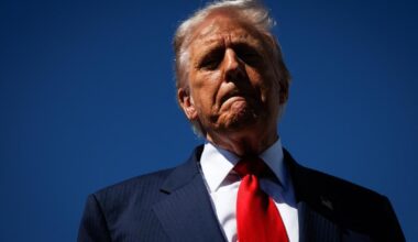 Bunnotering for Trump på måling