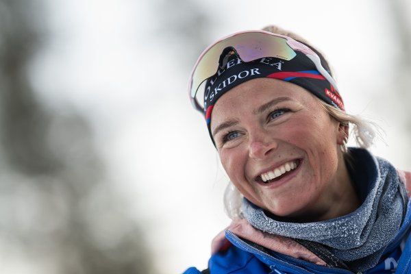 251120 Frida Karlsson, Sollefteå Skidor, under ett skidtest inför Sverigepremiären i skidor den 20 november 2025 i Gällivare.
Foto: Maxim Thoré / BILDBYRÅN / kod MT / MT0895