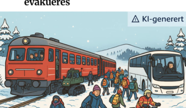 Her bruker lokalavisa KI til å vise frem toghavari – NRK Nordland