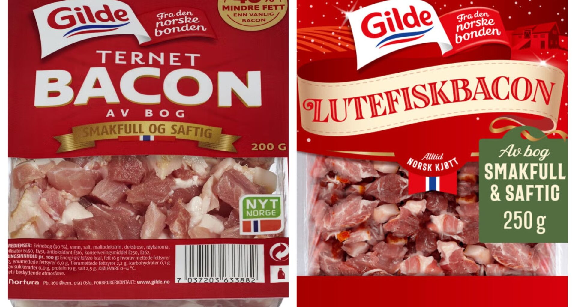 Lutefisk, Bacon | Dette skiller lutefiskbacon fra annet bacon