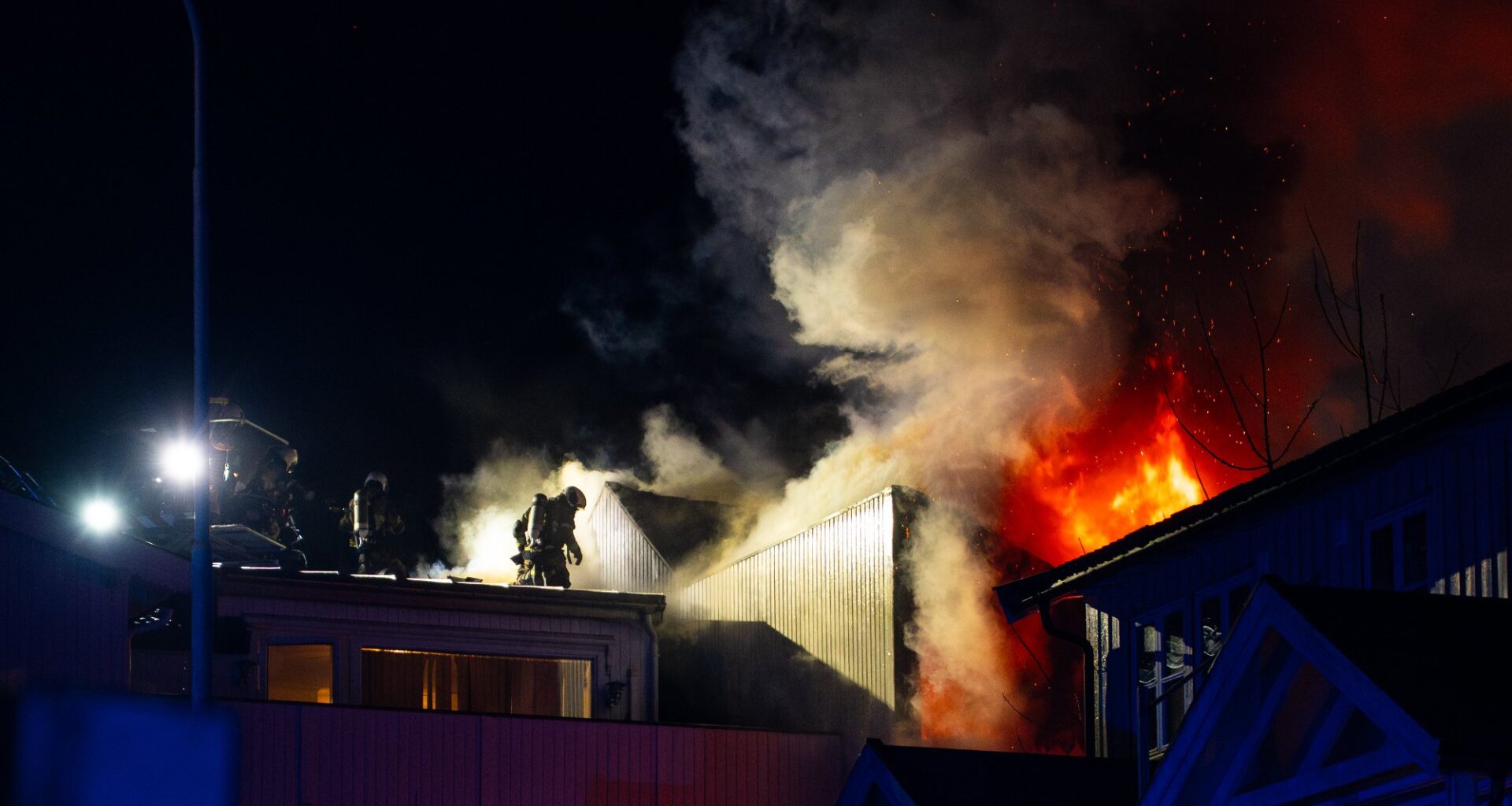 Storgaten, Brannvesenet | 16 brannkonstabler jobbet på spreng: – Vi skjønte at det var alvorlig - Tønsbergs Blad