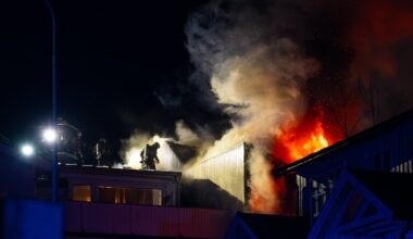 Storgaten, Brannvesenet | 16 brannkonstabler jobbet på spreng: – Vi skjønte at det var alvorlig - Tønsbergs Blad