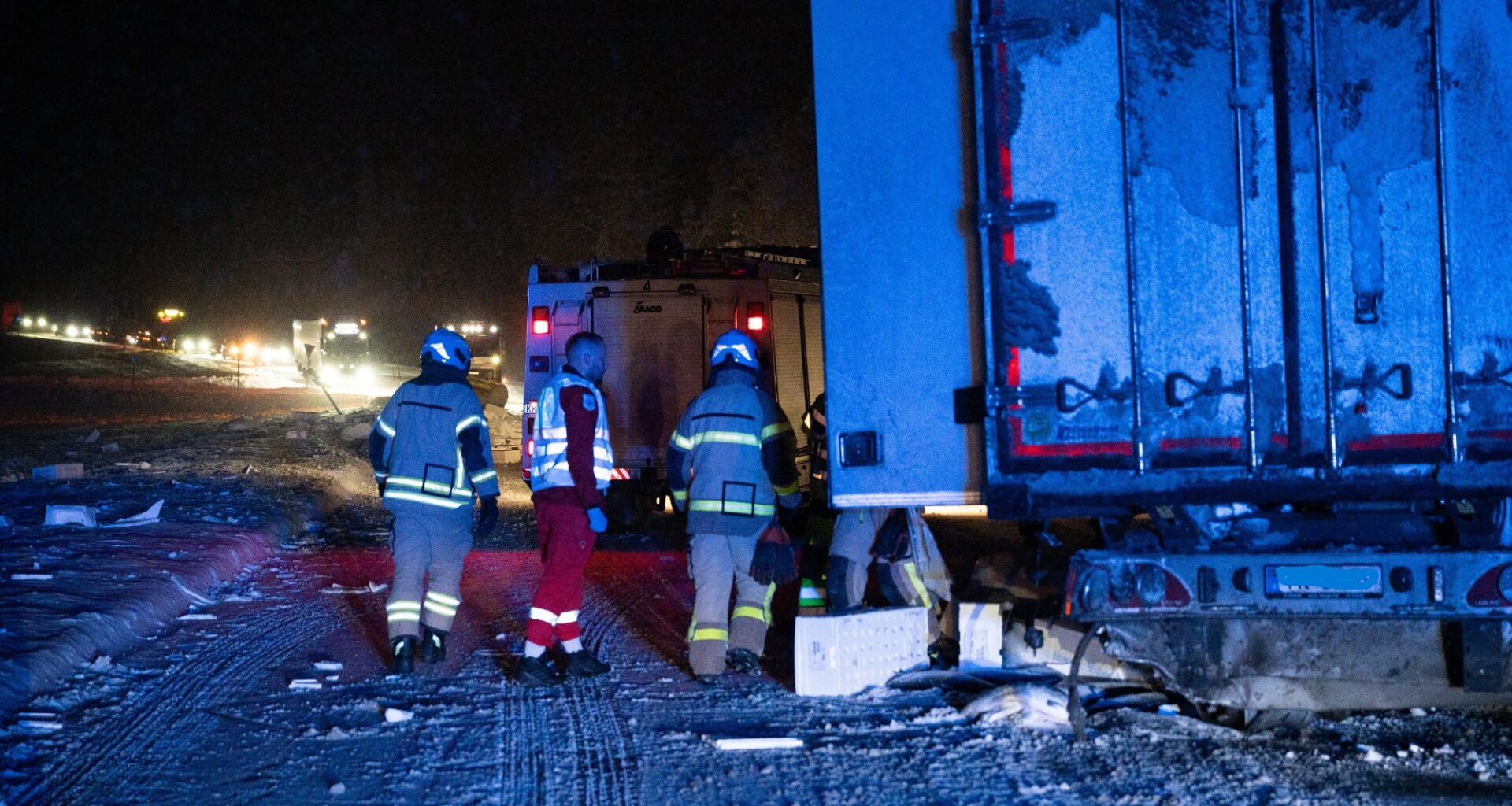 (+) Politiet etterforsker ulykka i Grane: – Fører av lastebilen er avhørt - Helgelendingen