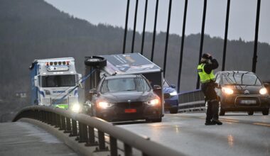 Nyheter, Politi | Nordhordlandsbroen: – Henger har veltet