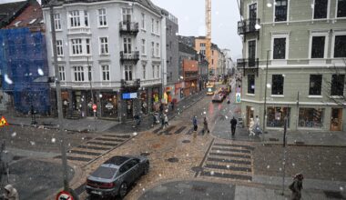 Vær, Vinter | Snø i Bergen: – Nå er det ganske vinterlig!