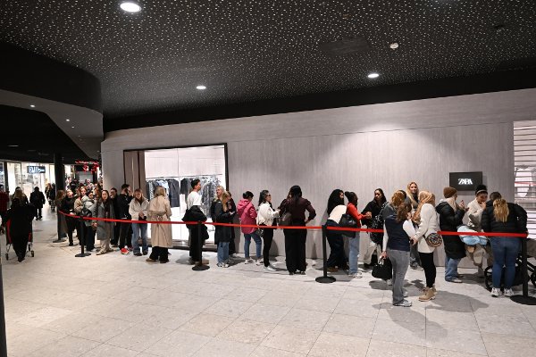 Åpning av Zara på Lagunen Storsenter.
