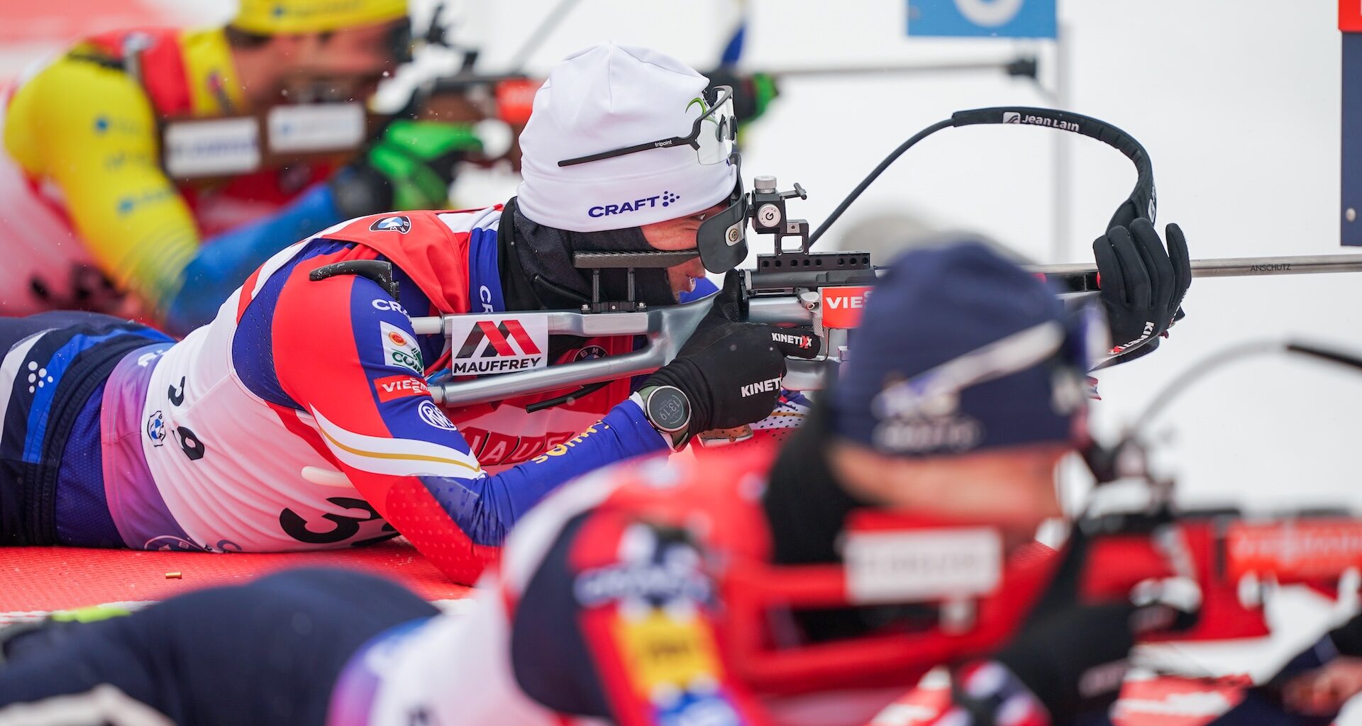 Emilien Claude (FRA) - IBU World Cup Biathlon, individual men, Ruhpolding (GER).