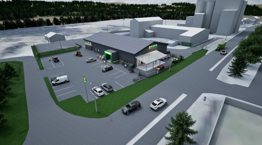 Butikk, Bjørkelangen | Investerer 18 millioner kroner i ny butikk på Bjørkelangen