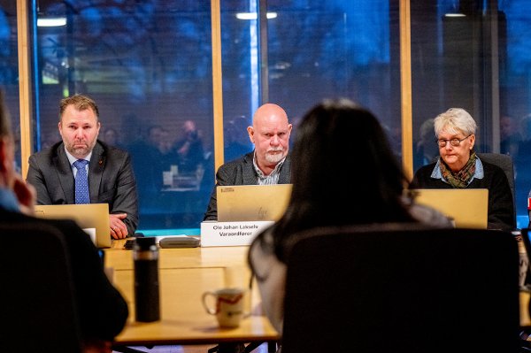 Formannskapet i Fredrikstad, Arne Sekkelsten, Ole Johan Lakselv og Anne Undahl