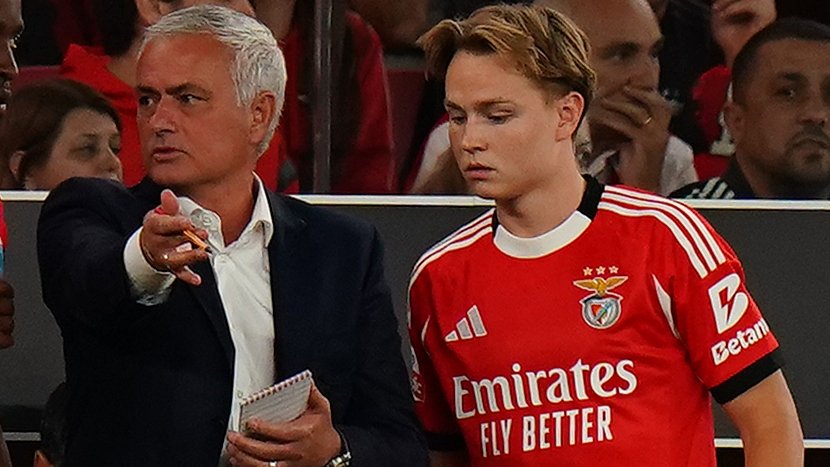 Jose Mourinho, Andreas Schjelderup | Mourinho uttaler seg om Schjelderup-saken