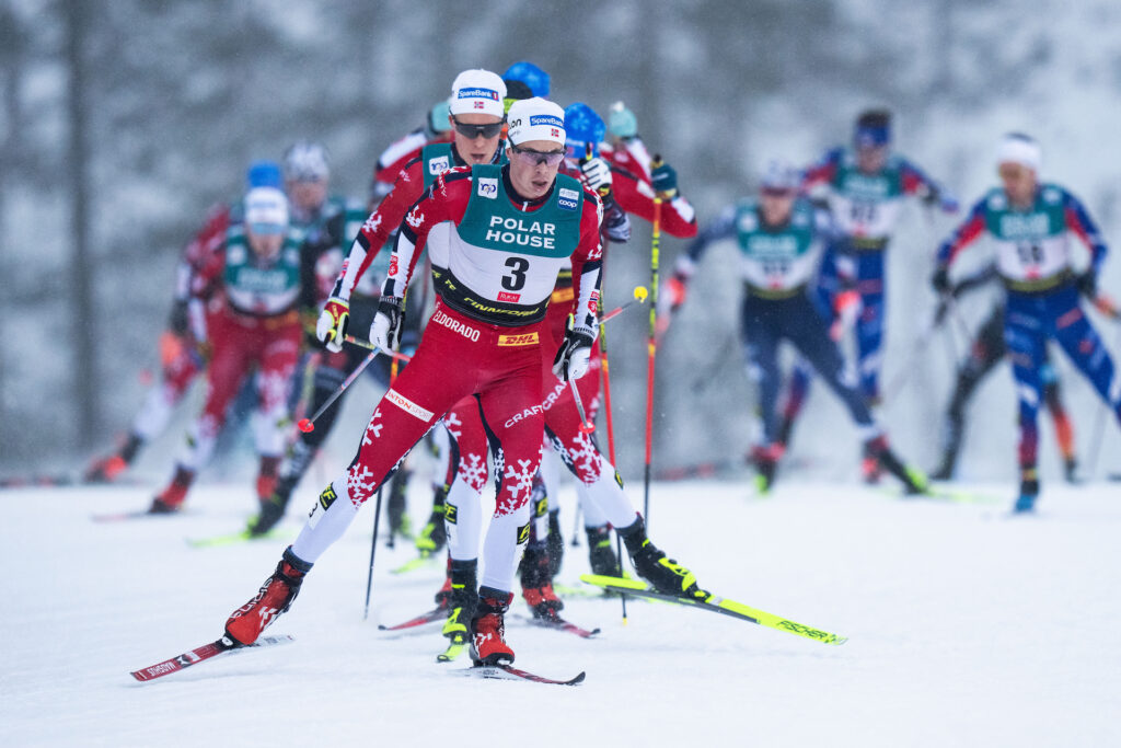Harald Østberg Amundsen vant 20 kilometeren under verdenscupåpningen I Ruka I fjor. Øvelsen står på programmet også i år. Foto: Kalle Parkkinen / BILDBYRÅN