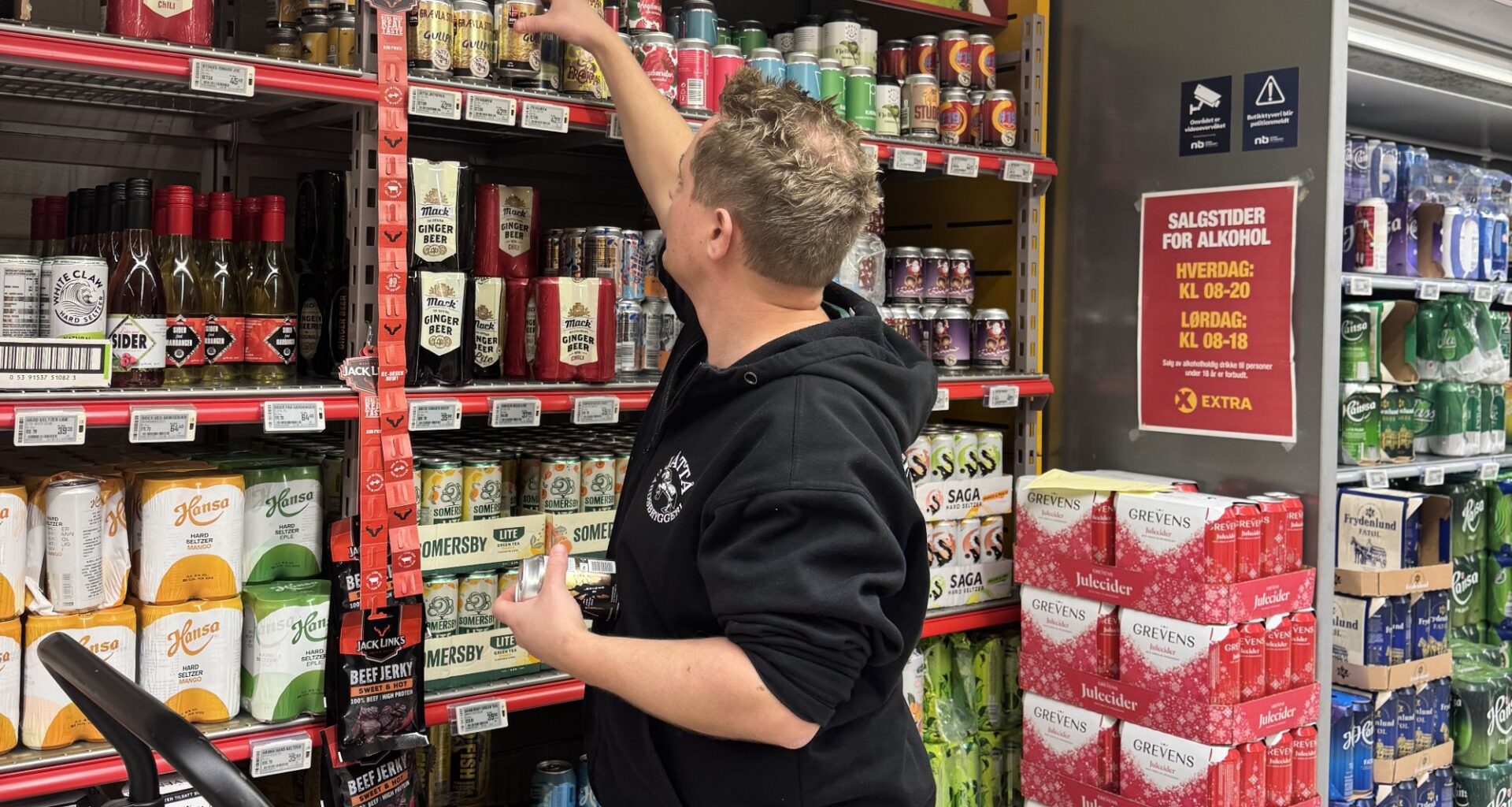 Gullpils på plass i hyllene: – Den første butikken er allerede utsolgt - RA Stavanger