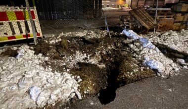 Ras, Steinsprang | Steiner raste fra fjellet – stenger vei til geolog er på plass