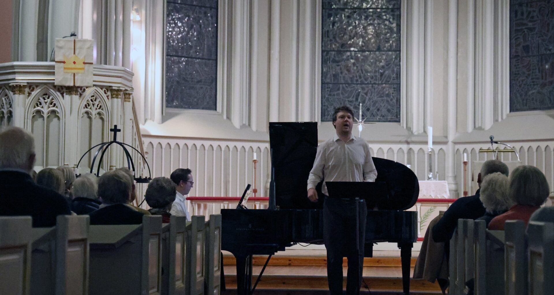 Opera, Eirik Grøtvedt | Mange møtte opp for å høre Sarpsborgs operastjerne