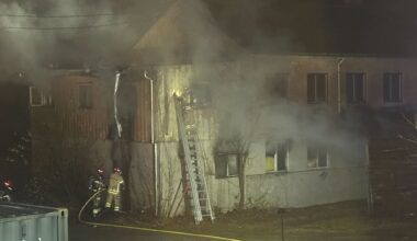 Nyheter, Brann | Brann i lagerbygg i Øystese sentrum slukket