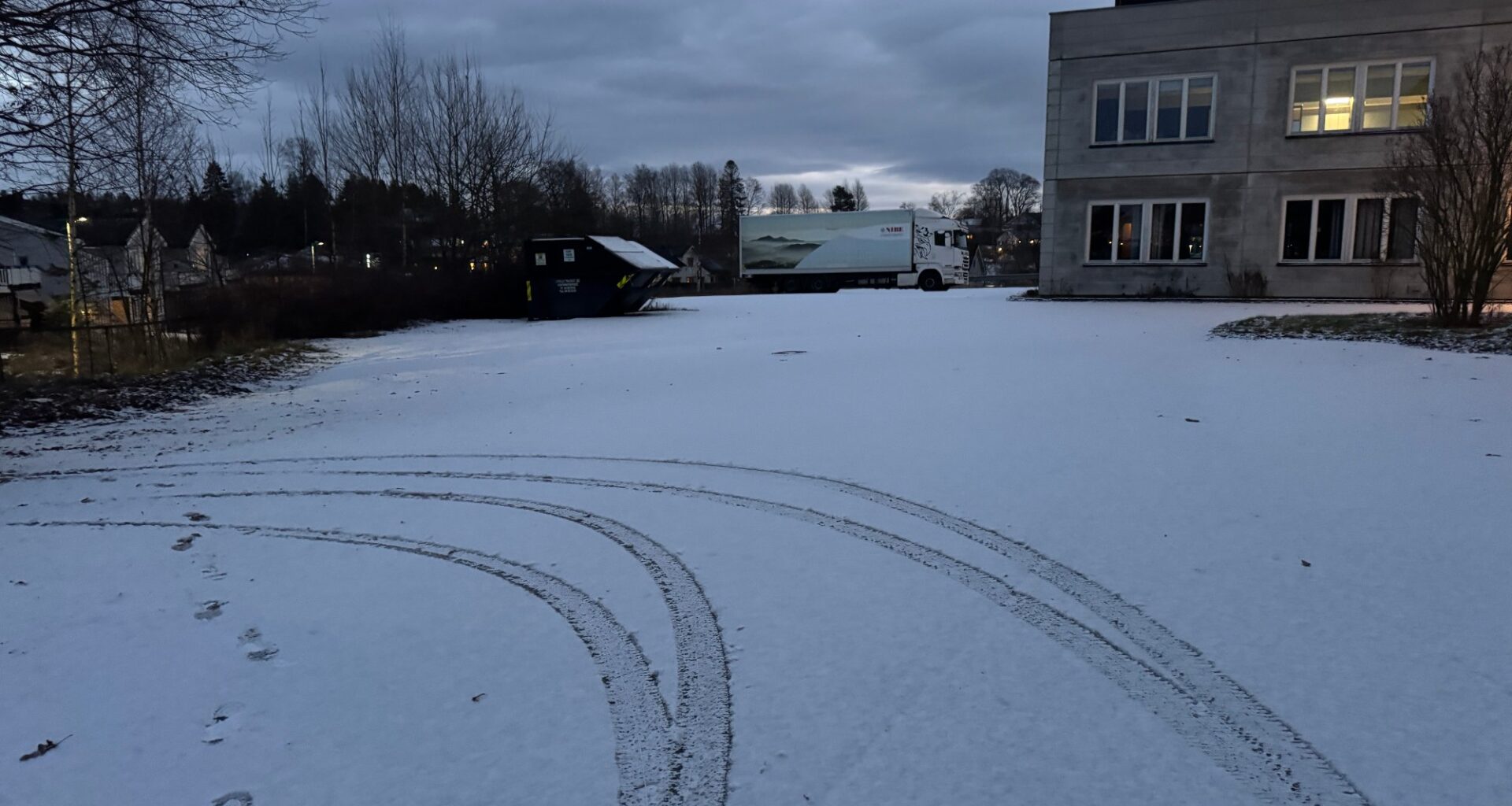 Snø, Nyhet | Slik så det ut i dag tidlig - Østlandets Blad