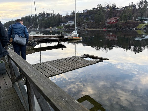 Befaring på hytta til Elisabeth Andreassen på Brønnøya
