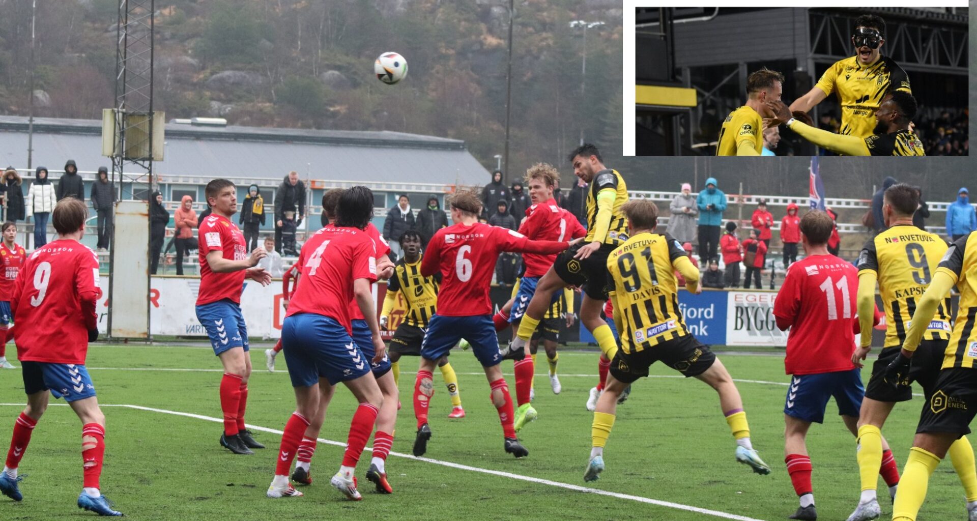 Fotball, Eigersund | Kampen om byens hjerte