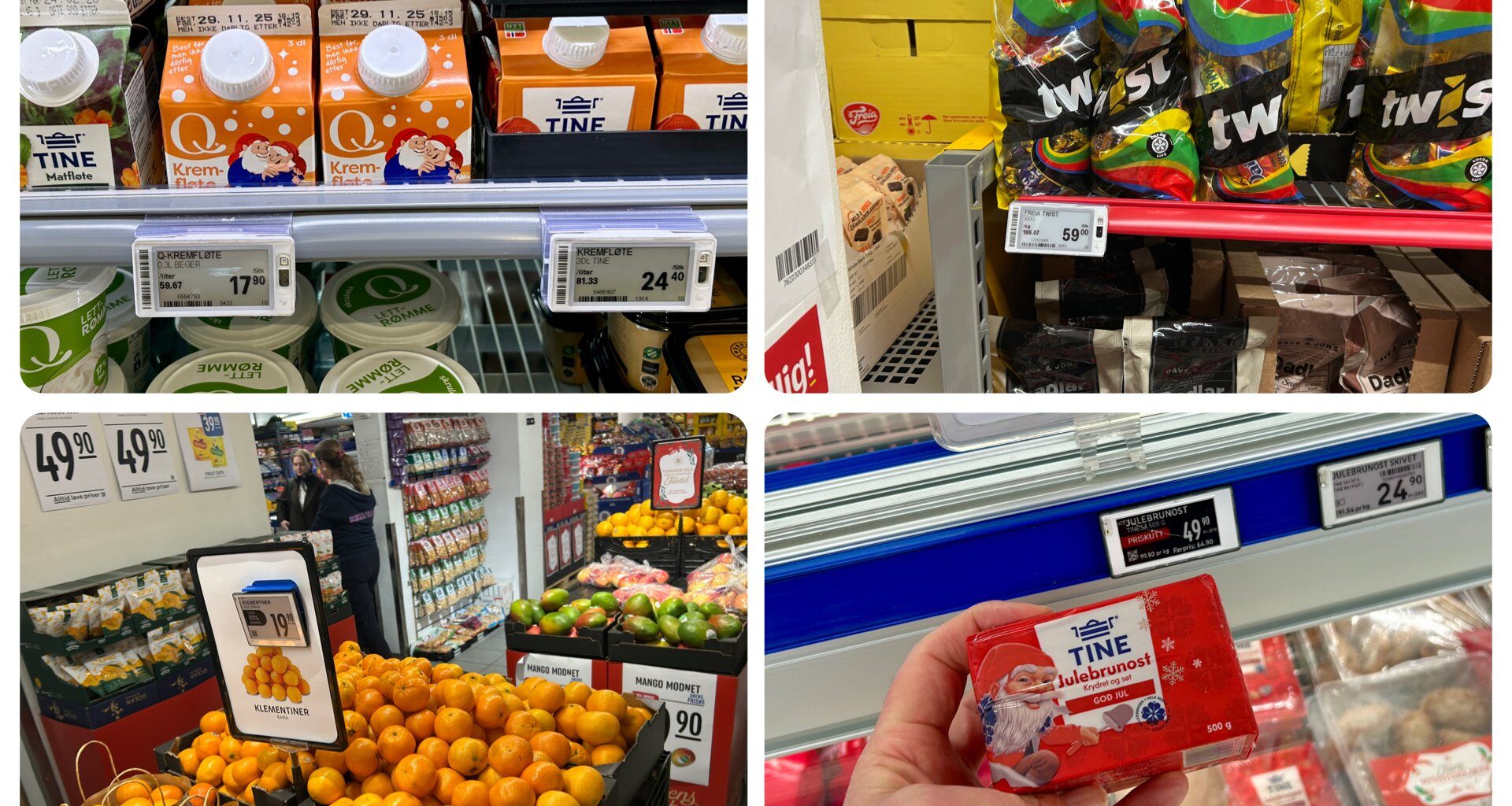 Priskrig, Sjokolade | Priskrigen hos Rema, Kiwi og Extra: Dyrere nå, billigere i fjor