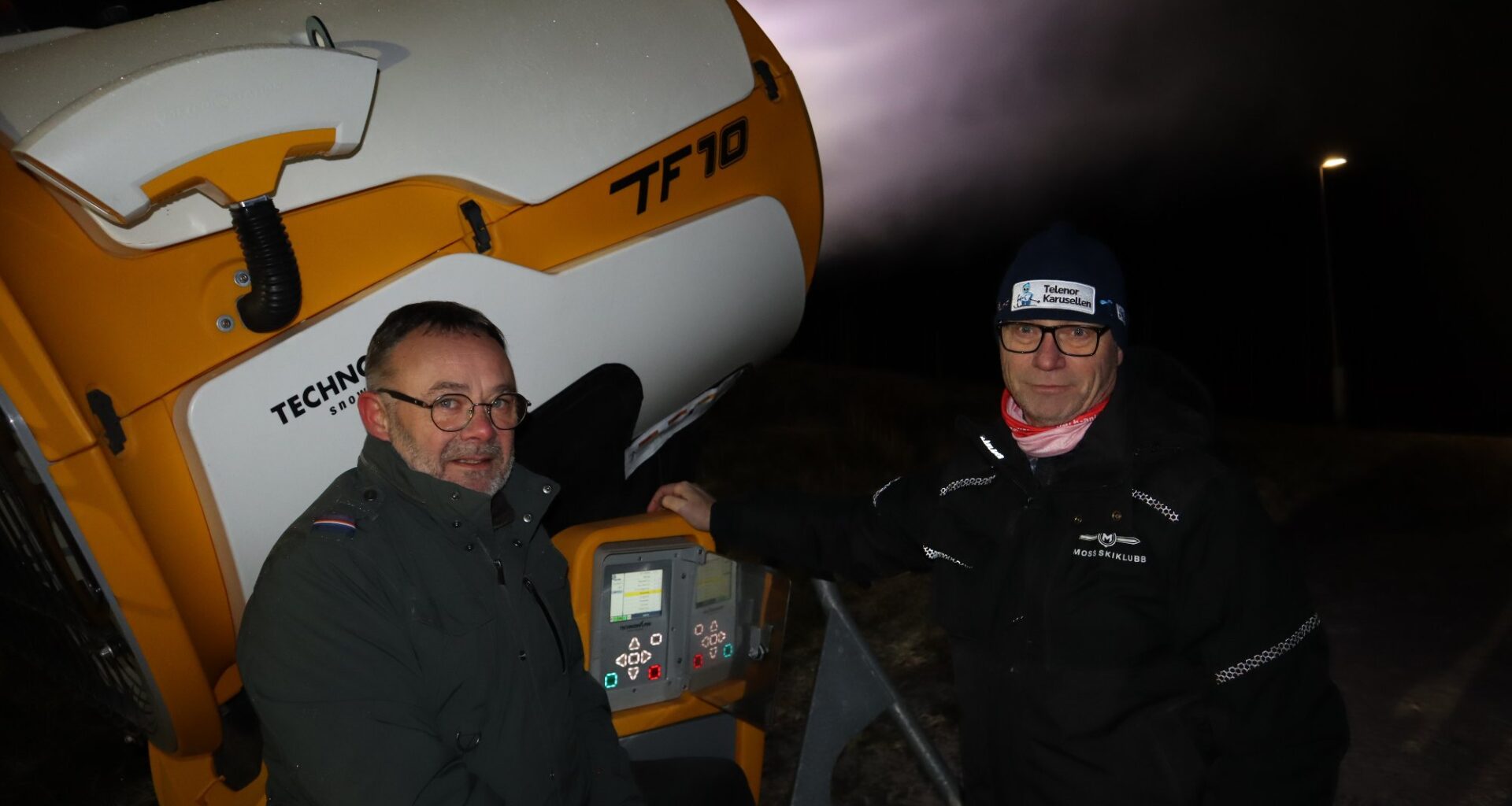 Nå er snøproduksjonen i gang - Moss Avis