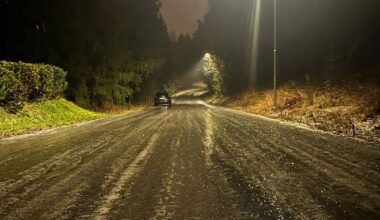 såpeglatte veier i grenland