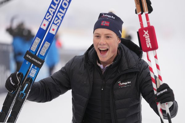 Einar Hedegart.
10 km fristil under sesongåpning i langrenn på Beitostølen.