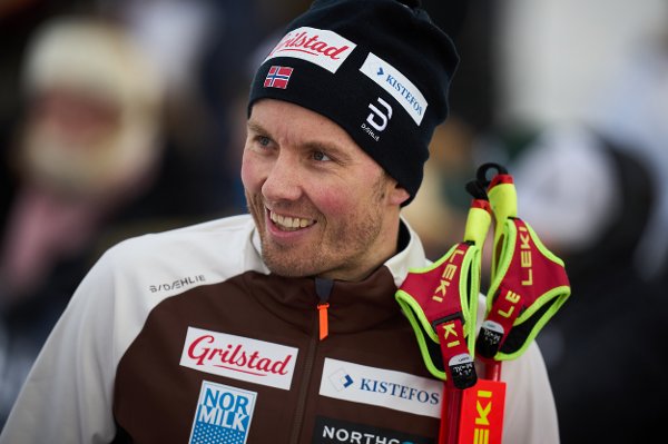 Emil Iversen.
10 km klassisk under sesongåpninga i langrenn på Beitostølen.