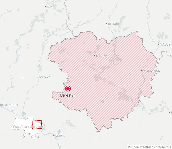 En 17 år gammel jente ble drept mens ti personer, blant dem en 16 år gammel gutt, ble såret under angrepene i byen Berestyn natt til 18. november.